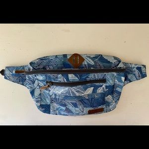 Fun Tropical Blue Columbia Fanny Pack